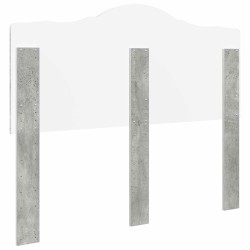 Tête de lit Gris béton Bois d'ingénierie 616173616173