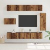 Ensemble meuble TV 8 pcs Bois Ancien Bois d'ingénierie 616177616177