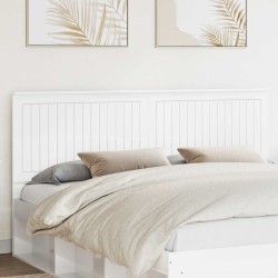 Tête de lit Blanc Brillant 180 cm Bois d'ingénierie 616178616178
