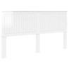 Tête de lit Blanc Brillant 180 cm Bois d'ingénierie 616178616178