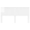 Tête de lit Blanc Brillant 180 cm Bois d'ingénierie 616178616178
