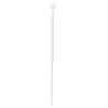 Tête de lit Blanc Brillant 180 cm Bois d'ingénierie 616178616178