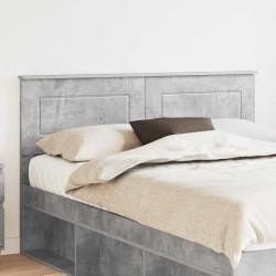 Tête de lit Gris béton Bois d'ingénierie 616180616180