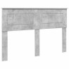 Tête de lit Gris béton Bois d'ingénierie 616180616180