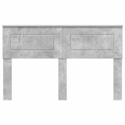 Tête de lit Gris béton Bois d'ingénierie 616180616180