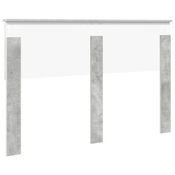 Tête de lit Gris béton Bois d'ingénierie 616180616180
