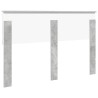 Tête de lit Gris béton Bois d'ingénierie 616180616180