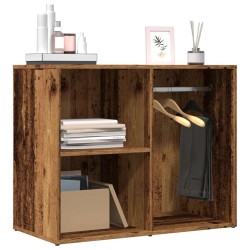 Armoire de dressing vieux bois 80x40x65 cm bois d'ingénierie 616183616183