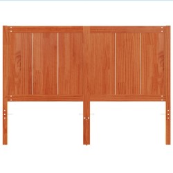 Tête de lit cire marron 150 cm bois massif de pin 616185616185