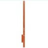 Tête de lit cire marron 150 cm bois massif de pin 616185616185