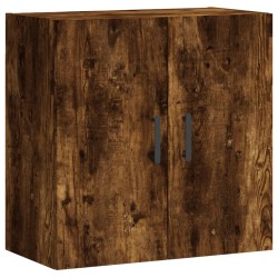 Armoire murale chêne fumé 60x31x60 cm bois d'ingénierie 616187616187