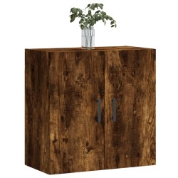 Armoire murale chêne fumé 60x31x60 cm bois d'ingénierie 616187616187