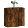 Armoire murale chêne fumé 60x31x60 cm bois d'ingénierie 616187616187