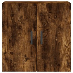 Armoire murale chêne fumé 60x31x60 cm bois d'ingénierie 616187616187