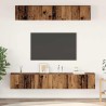 Ensemble meuble TV 5 pcs Bois Ancien Bois d'ingénierie 616189616189