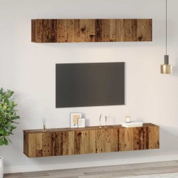 Ensemble meuble TV 5 pcs Bois Ancien Bois d'ingénierie 616189616189