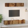 Ensemble meuble TV 5 pcs Bois Ancien Bois d'ingénierie 616189616189