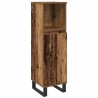 Ensemble de mobilier de salle de bain avec étagère 3 pcs Marron 616194616194