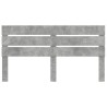 Tête de lit Gris béton 100 cm Bois d'ingénierie 616195616195