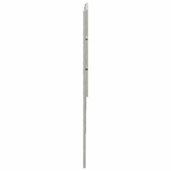 Tête de lit Gris béton 100 cm Bois d'ingénierie 616195616195