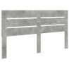 Tête de lit Gris béton 100 cm Bois d'ingénierie 616195616195