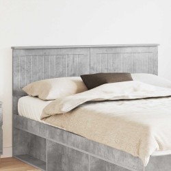 Tête de lit Gris béton Bois d'ingénierie 616196616196