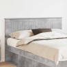 Tête de lit Gris béton Bois d'ingénierie 616196616196
