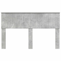 Tête de lit Gris béton Bois d'ingénierie 616196616196