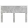 Tête de lit Gris béton Bois d'ingénierie 616196616196