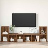 Ensemble meuble TV 4 pcs Bois Ancien 37 x 37 x 72 cm 616207616207