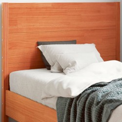 Tête de lit cire marron 100 cm bois massif de pin 616208616208