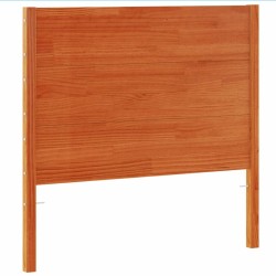 Tête de lit cire marron 100 cm bois massif de pin 616208616208