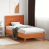Tête de lit cire marron 100 cm bois massif de pin 616208616208