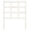 Tête de lit Blanc 80,5x4x100 cm Bois massif de pin 616211616211