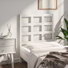 Tête de lit Blanc 80,5x4x100 cm Bois massif de pin 616211616211