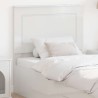 Tête de lit Blanc Brillant 100 cm Bois d’ingénierie 616212616212