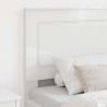 Tête de lit Blanc Brillant 100 cm Bois d’ingénierie 616212616212