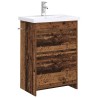 Ensemble de mobilier de salle de bain Bois ancien 616217616217