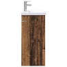 Ensemble de mobilier de salle de bain Bois ancien 616217616217
