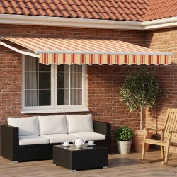 Auvent rétractable électrique Multicolore 2,5 x 2 m 616224616224