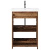 Ensemble de mobilier de salle de bain Bois ancien 616226616226