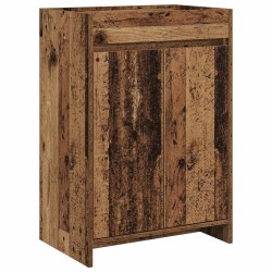 Ensemble de mobilier de salle de bain Bois ancien 616226616226