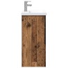 Ensemble de mobilier de salle de bain Bois ancien 616226616226