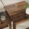 Ensemble de tables basses 2 pcs Bois ancien Bois d'ingénierie 616227616227