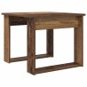 Ensemble de tables basses 2 pcs Bois ancien Bois d'ingénierie 616227616227