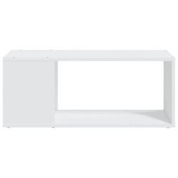 Meuble TV Blanc 80x24x32 cm Bois d'ingénierie 616229616229