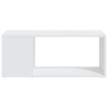 Meuble TV Blanc 80x24x32 cm Bois d'ingénierie 616229616229