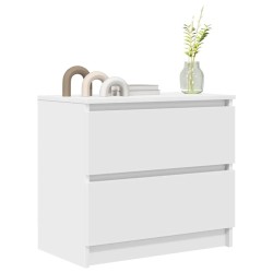 Meuble TV blanc 60x35x54 cm bois d'ingénierie 616230616230