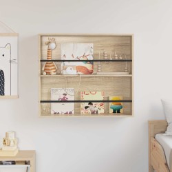 Étagère à magazines avec étagère Chêne Sonoma 80 x 12 x 70 cm 616235616235