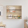 Étagère à magazines avec étagère Chêne Sonoma 80 x 12 x 70 cm 616235616235